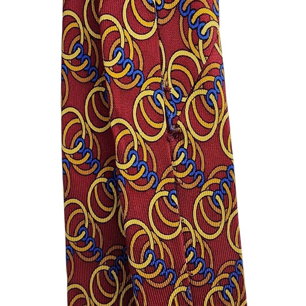 Gucci Interlocking Circles Silk Tie - Picture 4 of 4